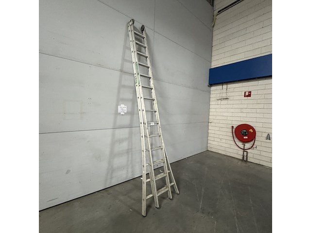 Steekladder 2x 14 treeds, vgs - afbeelding 1 van  4