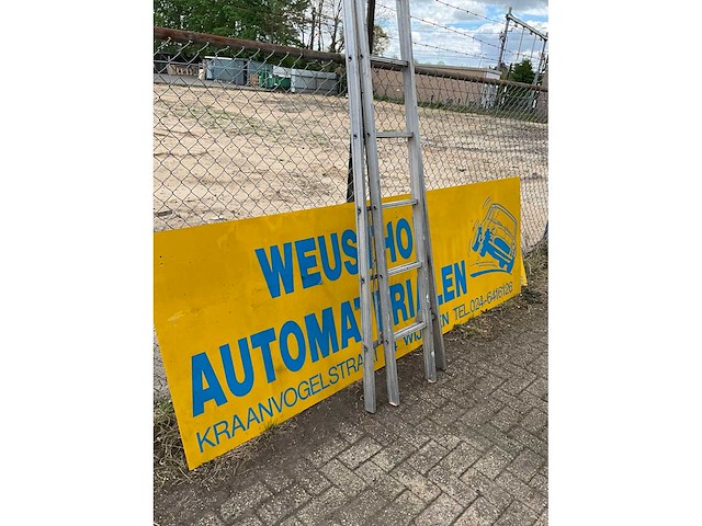Steekladder 2x8 trede - afbeelding 3 van  3