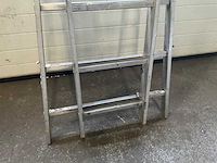 Steekladder 2x8 tredes - afbeelding 3 van  3
