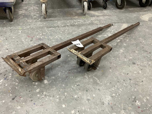 Steekwagen (2x) - afbeelding 1 van  3
