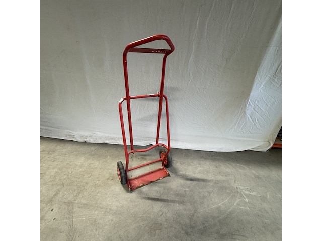Steekwagen, fimm, 81008371, rood, voor gasflessen - afbeelding 1 van  3