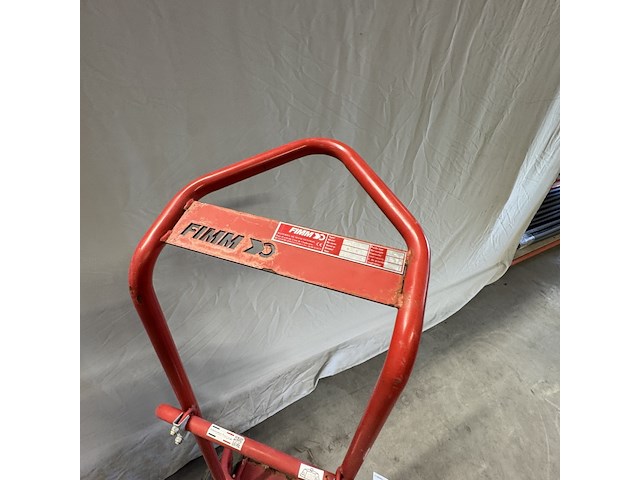 Steekwagen, fimm, 81008371, rood, voor gasflessen - afbeelding 2 van  3