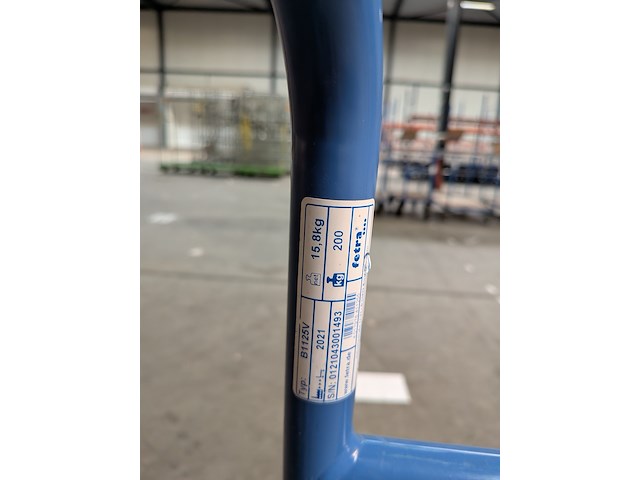 Steekwagen op massieve banden fetra - afbeelding 7 van  7