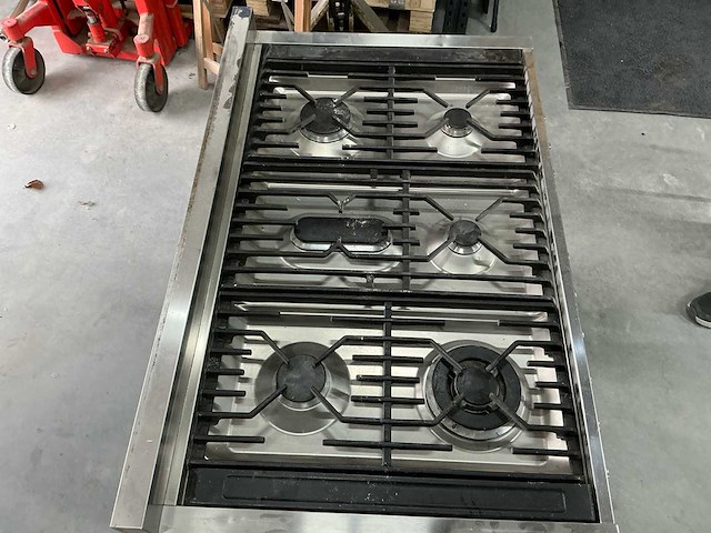 Steel 100-gc2bc0st5apar heteluchtoven, gasfornuis en afzuigkap - afbeelding 2 van  7