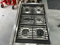 Steel 100-gc2bc0st5apar heteluchtoven, gasfornuis en afzuigkap - afbeelding 2 van  7