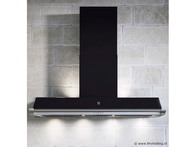 Steel afzuigkap, wandmodel | 90cm - afbeelding 1 van  9