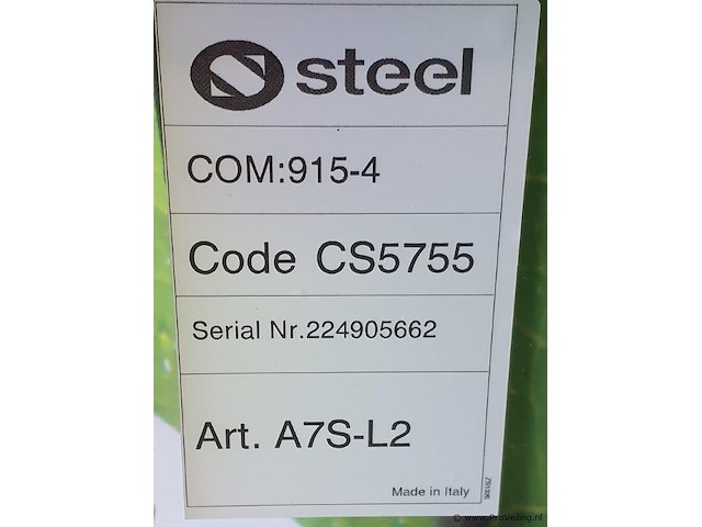 Steel ascot a7s-l2 modulair systeem - spoelbakunit - afbeelding 6 van  9