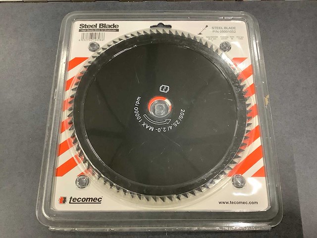 Steel blade bosmaaier mes (12x) - afbeelding 2 van  3