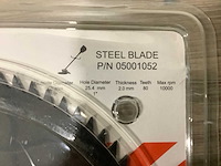 Steel blade bosmaaier mes (23x) - afbeelding 2 van  3
