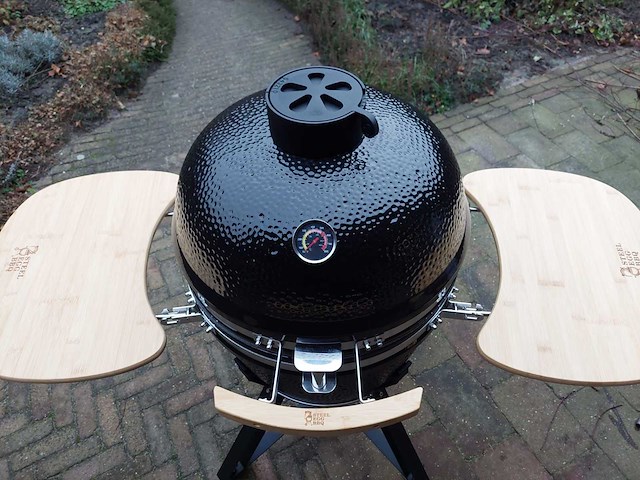 Steel egg kamado barbecue 21 inch - afbeelding 1 van  5