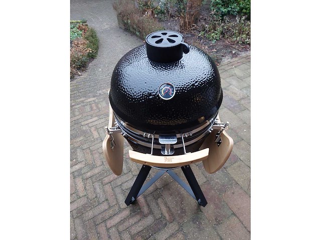 Steel egg kamado barbecue 21 inch - afbeelding 2 van  5