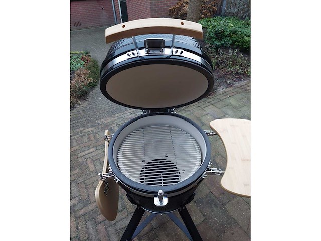 Steel egg kamado barbecue 21 inch - afbeelding 5 van  5
