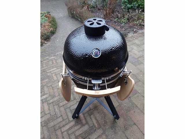 Steel egg kamado barbecue 21 inch - afbeelding 2 van  5