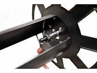 Steel hose cart - garden watering system (200x) - afbeelding 3 van  3