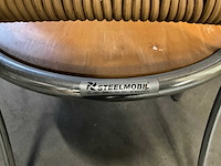 Steel mobile - horecameubilair - 4 tafels, 16 rvs stoelen + transportwagen - afbeelding 3 van  7
