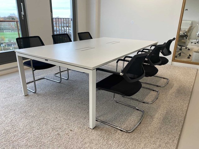 Steelcase - 6 persoons conferentie set + vloerkleed - afbeelding 21 van  24