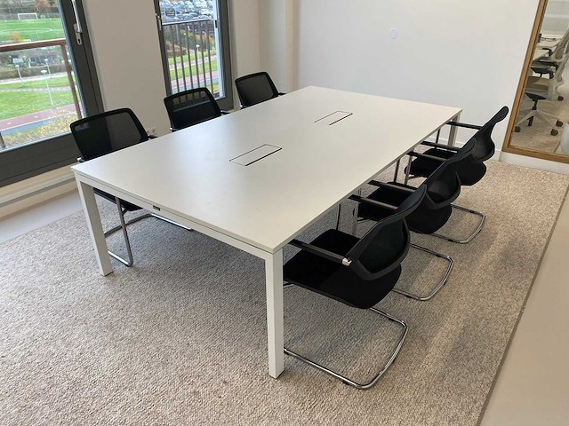 Steelcase - 6 persoons conferentie set + vloerkleed - afbeelding 22 van  24