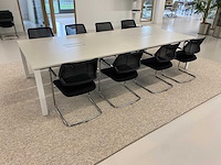 Steelcase - 8 persoons conferentie set + vloerkleed - afbeelding 3 van  25