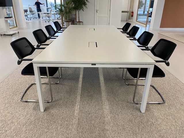 Steelcase - 8 persoons conferentie set + vloerkleed - afbeelding 21 van  25