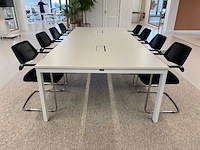 Steelcase - 8 persoons conferentie set + vloerkleed - afbeelding 21 van  25
