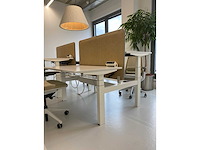 Steelcase - complete elektrische zit-sta werkplek 140x80 beige - afbeelding 3 van  39