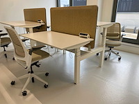 Steelcase - complete elektrische zit-sta werkplek 140x80 beige - afbeelding 1 van  39