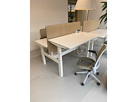 Steelcase - complete elektrische zit-sta werkplek 140x80 beige - afbeelding 39 van  39