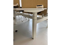 Steelcase - complete elektrische zit-sta werkplek 140x80 beige - afbeelding 25 van  39