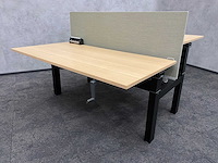 Steelcase/ interstuhl - complete duo werkplek 160x80 - afbeelding 10 van  27