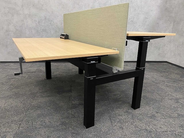 Steelcase/ interstuhl - complete duo werkplek 160x80 - afbeelding 9 van  27