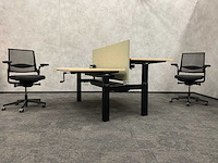 Steelcase/ interstuhl - complete duo werkplek 160x80 - afbeelding 12 van  27