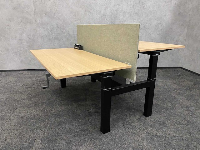 Steelcase/ interstuhl - complete duo werkplek 160x80 - afbeelding 7 van  27