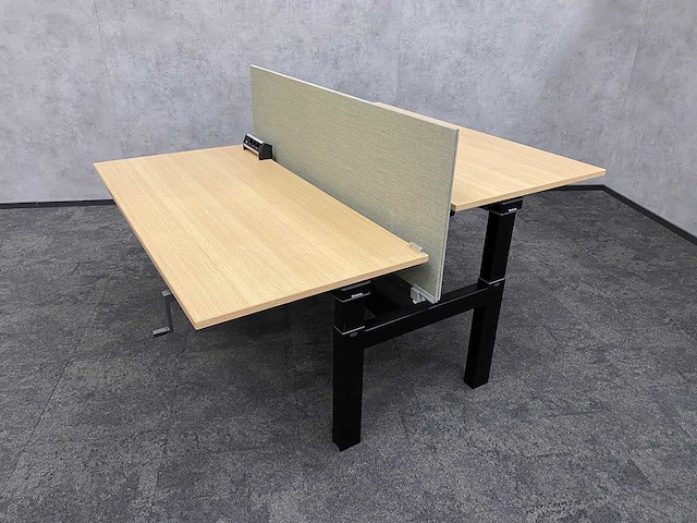 Steelcase/ interstuhl - complete duo werkplek 160x80 - afbeelding 8 van  27