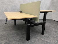Steelcase/ interstuhl - complete duo werkplek 160x80 - afbeelding 9 van  27