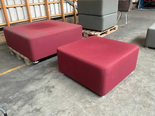 Steelcase poef (2x) - afbeelding 3 van  5