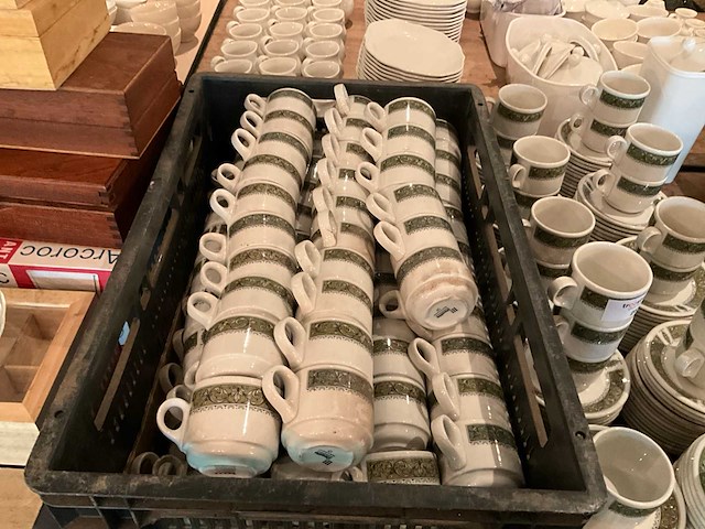 Steelite koffiekop en schotel (100x) - afbeelding 3 van  4