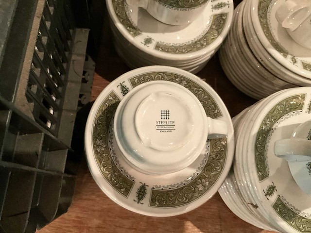 Steelite koffiekop en schotel (100x) - afbeelding 4 van  4