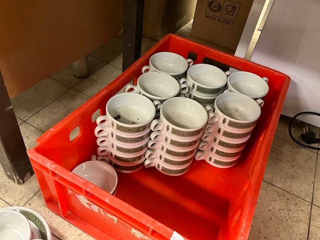 Steelite marina soepkoppen met schotels (38x) - afbeelding 5 van  5