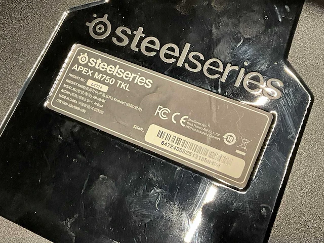 Steelseries apex m750 tkl gaming toetsenbord (3x) - afbeelding 4 van  4