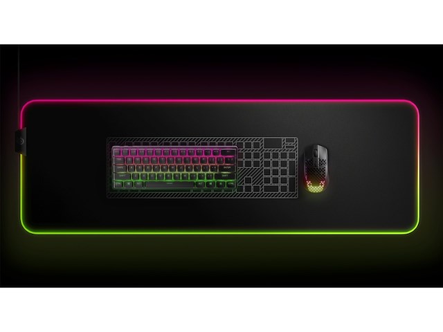 Steelseries apex pro mini wireless hypermagnetic gamingtoetsenbord qwerty - afbeelding 4 van  5