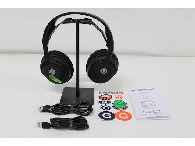 Steelseries arctis nova 5x wireless draadloze gaming headset zwart - afbeelding 5 van  6