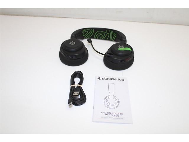 Steelseries arctis nova 5x wireless draadloze gaming headset zwart - afbeelding 5 van  6