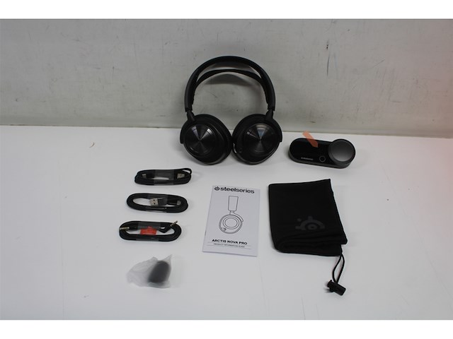 Steelseries arctis nova pro high-res gaming headset zwart - afbeelding 5 van  6
