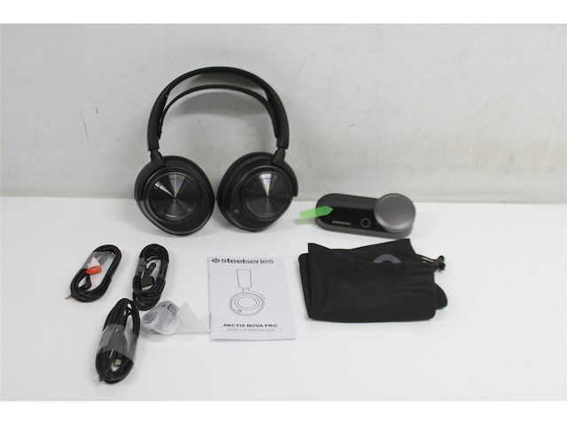 Steelseries arctis nova pro high-res gaming headset zwart - afbeelding 5 van  6