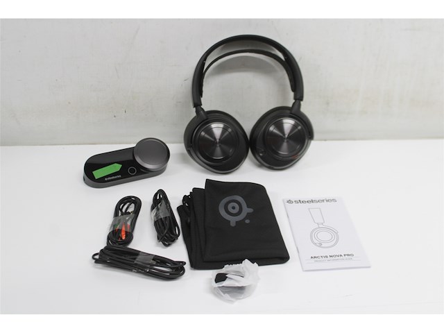 Steelseries arctis nova pro high res gaming headset zwart - afbeelding 5 van  6