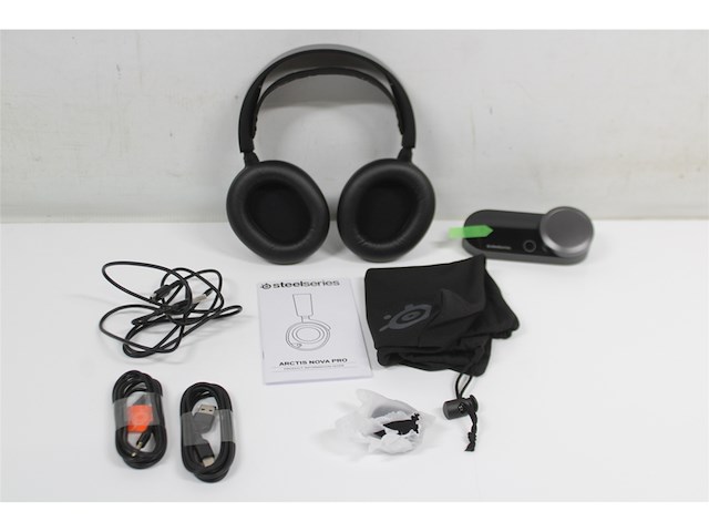 Steelseries arctis nova pro highres gaming headset zwart - afbeelding 5 van  6