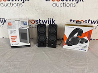 Steelseries arctis pro wireless - draadloze gaming headset - pc & ps5 | eurom keramische kachel safe-t-heater 2400 |logitech s-00168 – stereo speakers - afbeelding 1 van  2