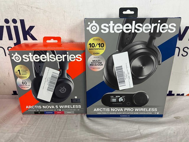 Steelseries koptelefoon (2x) - afbeelding 1 van  1