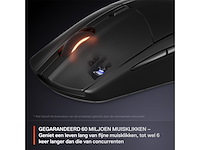 Steelseries rival 3 wireless gen 2 draadloze gamingmuis zwart 2.4ghz & bluetooth - afbeelding 4 van  6