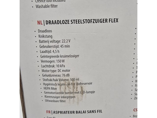 Steelstofzuiger, tristar, pd-8928 - afbeelding 6 van  7